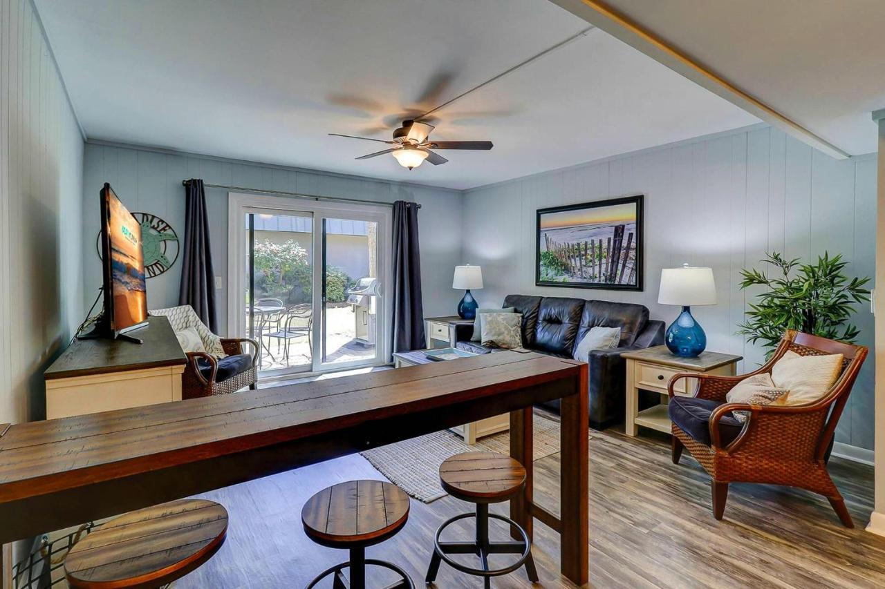 Ocean Villas Deluxe - Oceanfront Villa - Steps To Beach - Great Location - Heated Pool April Hilton Head Island Ngoại thất bức ảnh