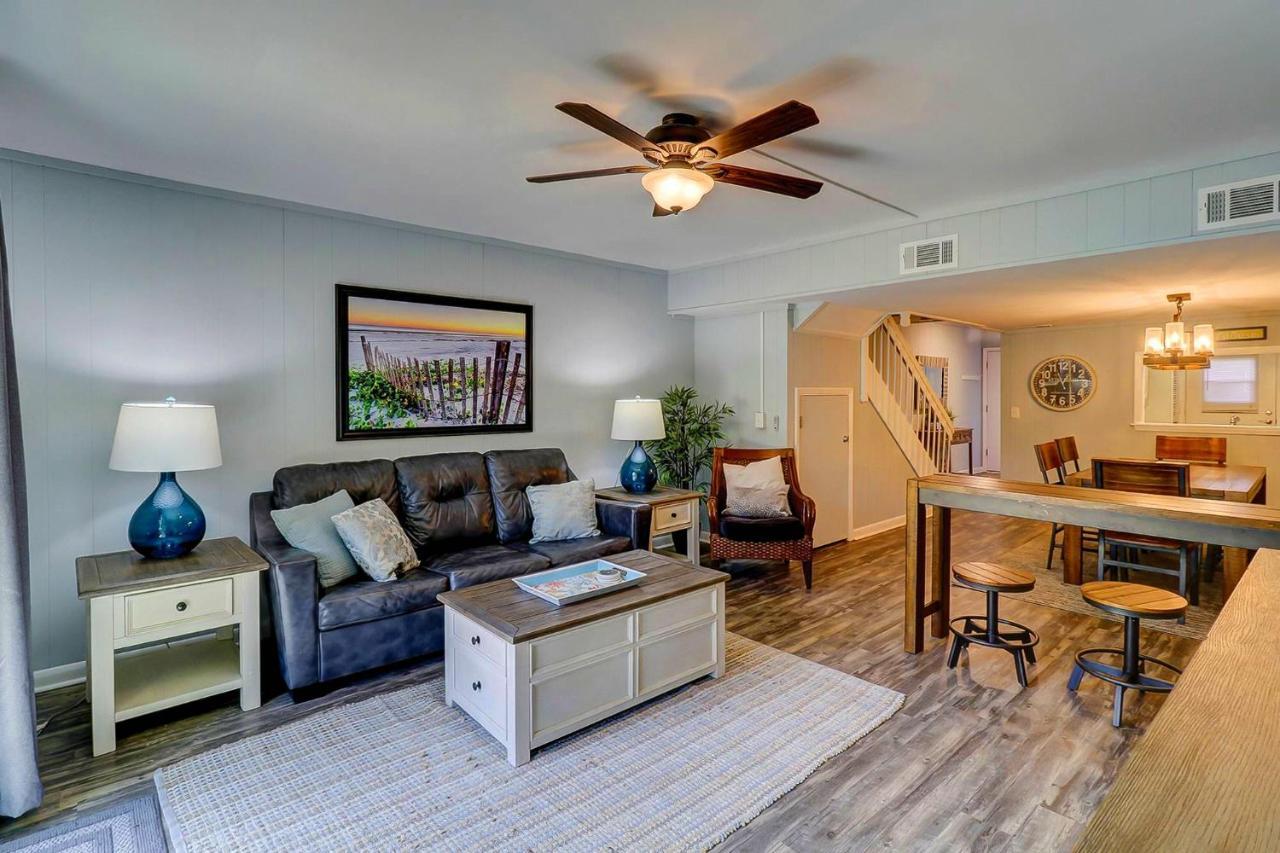 Ocean Villas Deluxe - Oceanfront Villa - Steps To Beach - Great Location - Heated Pool April Hilton Head Island Ngoại thất bức ảnh
