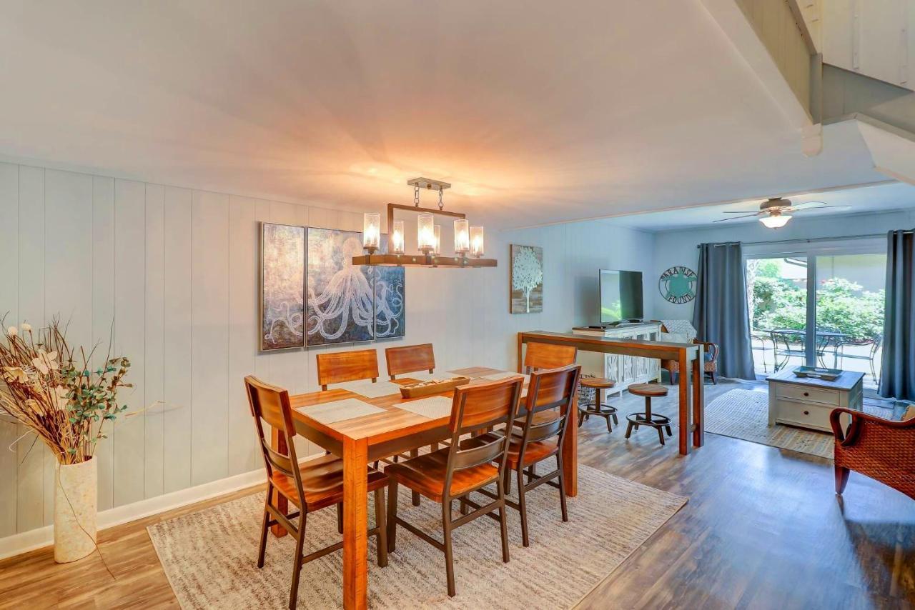Ocean Villas Deluxe - Oceanfront Villa - Steps To Beach - Great Location - Heated Pool April Hilton Head Island Ngoại thất bức ảnh